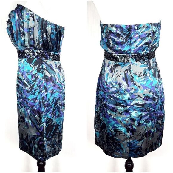 NEW NWT BCBGeneration Strapless Beaded Dress Size 6 - Picture 2 of 6